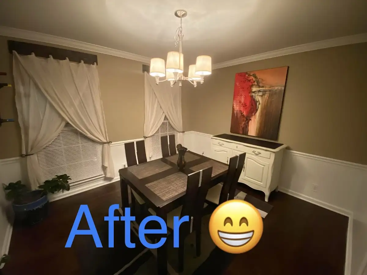 Professional dining room restoration after water damage in Prairie View